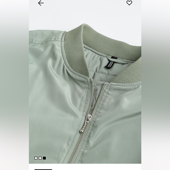 Khaki green bomber jacket - Picture 2 of 5